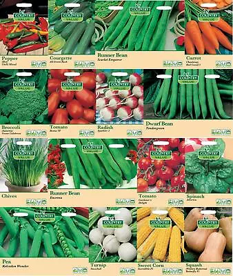 Herb And Vegetable Seeds Mr Fothergills Country Value • £1.95