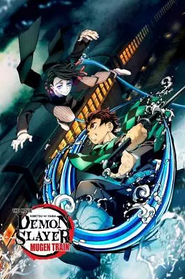 DEMON SLAYER: MUGEN TRAIN - 11 X17  TV Poster Print Glossy Borderless USA Seller • $12.99