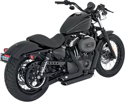 Vance & Hines Shortshots Staggered Exhaust System Black 47219 • $599.99