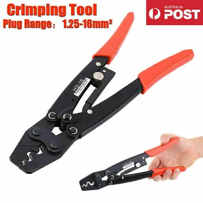 1.25-16mm² Cable Battery Lug Anderson Plug Crimping Crimper Tool Bare Terminal • $19.85