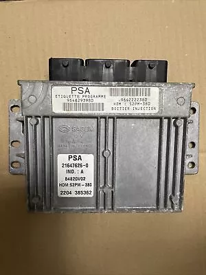 9648293980 SAGEM PSA 21647626-0 HOM S2PM-380 ECU Engine Citroen C3 1.4 8V • £99.99