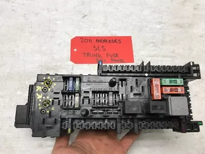 11 Mercedes Sls 63 Amg Gullwing Oem Rear Trunk Fuse Relay Electrical Box 10-15 • $49.39