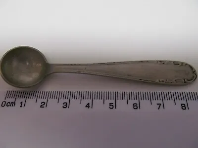 Elkington British Alpacca Tiny 9cm Mustard Spoon • £2