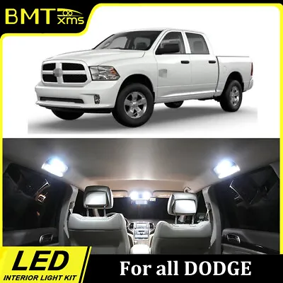 LED Interior Lights Pack For Dodge Ram 1500 Challenger Charger Durango Caravan • $14.88