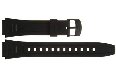Genuine Casio Watch Strap Black Band For W-800H & W-800HG 738-EA2-18 10268612 • $29.79