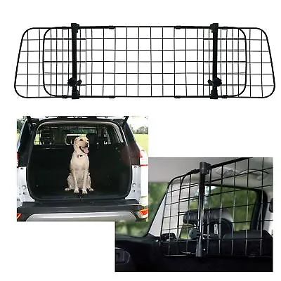 Universal Dog Guard Adjustable Safety Travel Dog Pet Headrest Car Mesh Barrier • £20.99