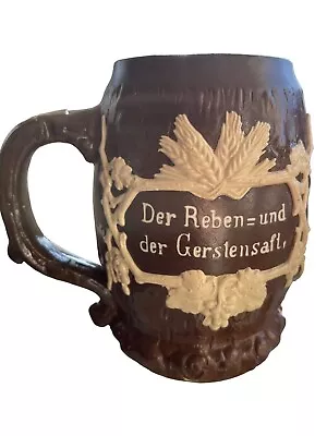 Vintage Villeroy & Boch Mettlach Beer TANKARD~ #1028 Harvest ~ GERMANY • $8.99