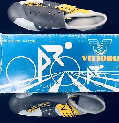 Vittoria S ROCHE Classic 3 Sport Road & Tri 39 41 44 Leather/Mesh NIB Free Ship • $65.43