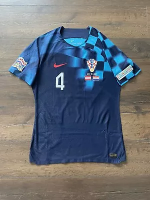 Match Worn Player Match Issue Perisic Tottenham Croatia Jersey (Dirty/Smells) • $2000