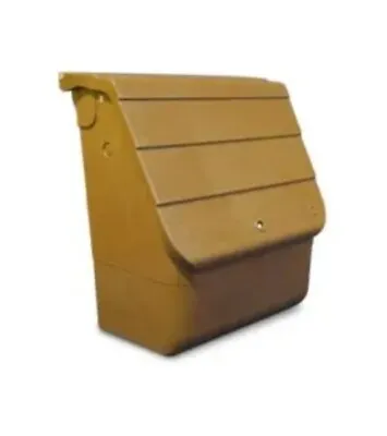  G4 OR U6 UPRIGHT GAS METER BOX HOUSING WALL MOUNTED OR 75mm BELOW GROUND/BROWN • £140