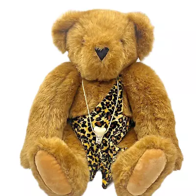 £37.22 • Buy Vermont Teddy Bear 16  Jointed Wild For 4 You Necklace Tooth Leopard Toga Dress