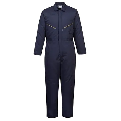 Portwest Orkney Coverall Padded Thermal Quilt-Lined Winter Work Boiler Suit S816 • £44.99