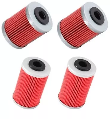 Kit 4 Oil Filters | Two Oil Changes | For KTM 450 EXC 2003 2004 2005 2006 2007 • $53.31