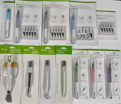 Cricut Tools Weeder Cutter Tweezers Scraper Spatula Sylus TrueControl ~ U PICK! • $9.95