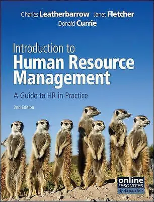 Introduction To Human Resource Management By Janet Fletcher Charles... • £15