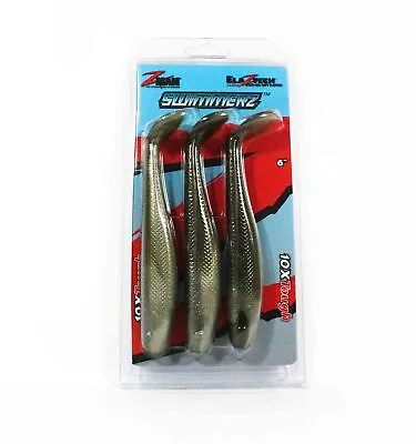 Zman Soft Lure SwimmerZ 6 Inch 3/Pack Ayu (4943) • $25.41