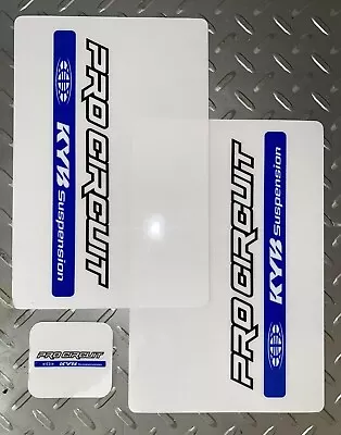 Pro Circuit Fork Decals KYB Fork Shock Wraps Stickers BLUE YZ 125 250 PCKYBBL • $16.99