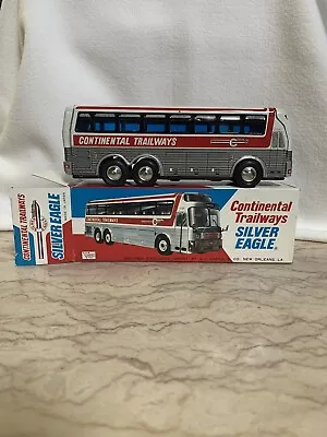 Vintage Continental Trailways Silver Eagle Tin Bus*NOS* • $19.99