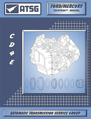 Mazda Tribute V6 CD4E Automatic Transmission ATSG Workshop Manual • $119.95