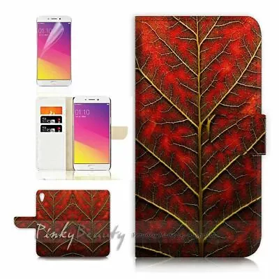 Tree Branch TPU Phone Wallet Case Cover For Optus X Start 2 - 21472 • $13.99