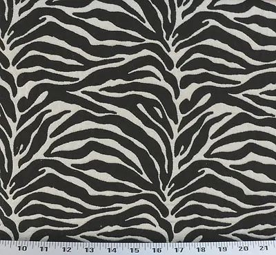 Drapery Upholstery Fabric Reversible Tiger Animal Print Chenille Matelasse'   • $18.88