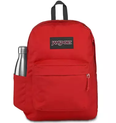 JanSport Superbreak Plus Backpack - Work Travel Or Laptop Water Bottle Pocket • $21.99