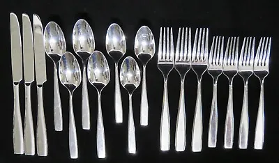 ONEIDA  Madison Avenue (?)  Stainless Flatware 17 Piece Set Uu • $22