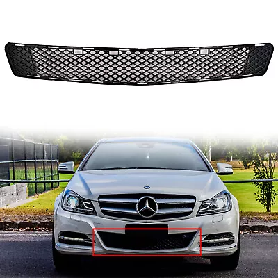 Front Front Bumper Lower Center Grille For Mercedes Benz 2008-2011 C-Class W204 • $41.99