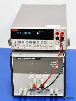 Fluke 732A DC Voltage Reference Standard 10V For DCV Calibration 1V 1.018V 10V • $3299