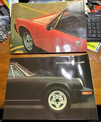 1975 Porsche 914 / 911 Carrera Original Dealer Sales Brochure Catalog & Data • $38.99