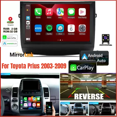 For 2003-2009 Toyota Prius Android 13.0 Car Radio GPS Navi Wifi Apple Carplay  • $146.99