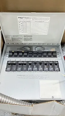 A310C Pro/Tran2 30-Amp 10-Circuit 2 Manual Transfer Switch • $379.99