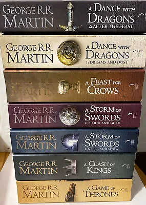 A Game Of Thrones: A Song Of Ice And Fire 7 Book Set (Paperback) • £32