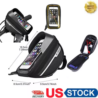 Bicycle Motor Bike Waterproof Phone Case Mount Holder For All Mobile Phones Uk • $13.99