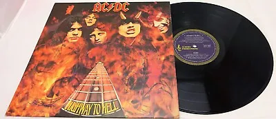 AC/DC Highway To Hell 1979 Australian 1st Pressing Blue Label Vinyl LP Record EX • $1072.55