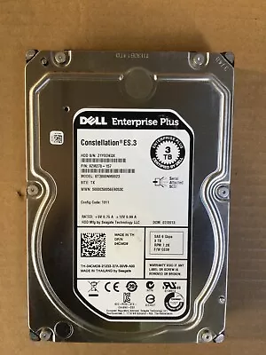 One DELL 3TB 3.5  SAS Hard Drive HDD For SERVER • $25