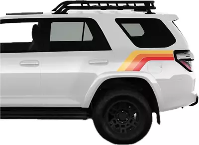 TRD Retro Style Racing Stripes Decals Design For Toyota 4Runner 2010-2024 5th • $50