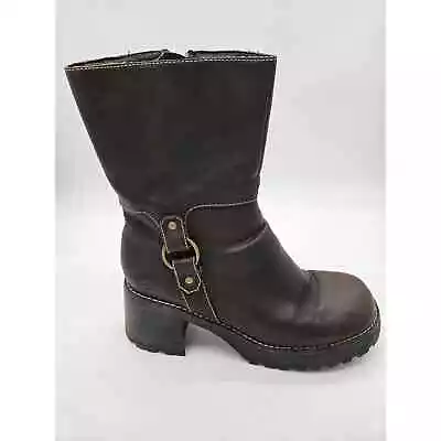 Ladies Leather Skechers Chunk Platform Boots • $36