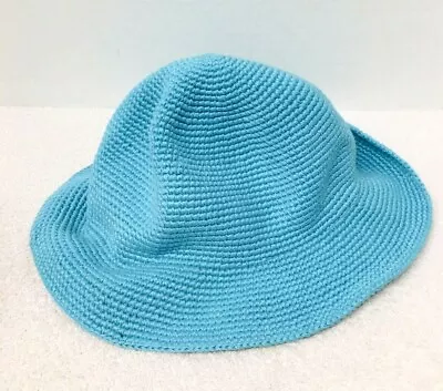  Amanda Smith 100 % Cotton HOT Blue  Women's Hat NEW Perfect Summer Color • $14.50