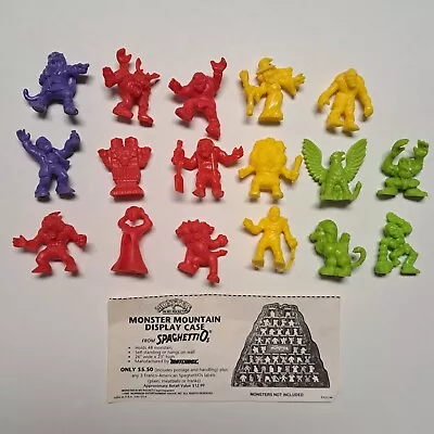 Vintage 90's Monster In My Pocket Series 1 Lot 17 Figures MIMP Mountain Ad MEG • $54.94