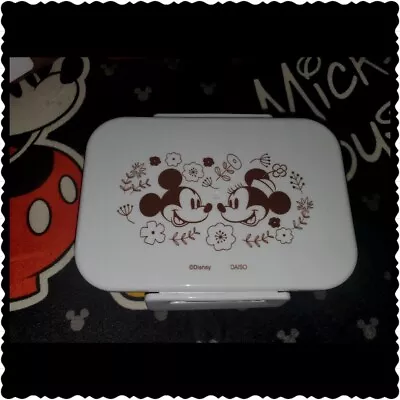 Daiso Disney Mickey Minnie Mouse Lunch Box  • $8