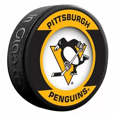 $10.86 • Buy Pittsburgh Penguins NHL Team Logo Retro Souvenir Hockey Puck