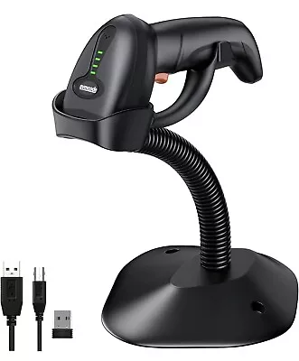 Symcode Wireless 2D Barcode QR Bluetooth Scanner W/Auto-Sensing Stand NEW • $34.95