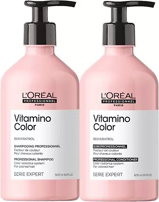 L'Oreal Professionnel Vitamino Color Shampoo & Conditioner Kit 16.9oz • $64