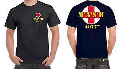 4077th MASH T-SHIRT T SHIRT CLOTHING ARMY SPECIAL FORCES MEDICAL ARMY TSHIRT • $23.68