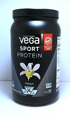 VEGA Plant Based SPORT Protein Powder 24.4 Oz (20 Serv)  Vanilla February 2024 • $22