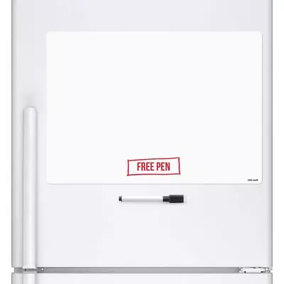 BLANK A3 Dry Wipe Magnetic Fridge Whiteboard Memo Board Drywipe Notice Board UK • £7.99