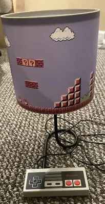 Super Mario Bros. Lamp With Nintendo Controller Switch. • $62