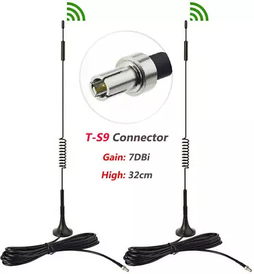 TS9 Antenna 2pcs For NovAtel MIFI8800L Verizon Mobile Hotspot 4G LTE MIFI 8800L • $11.56