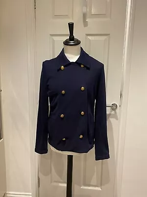 Ralph Lauren Woman’s Navy Cotton Blazer • £52